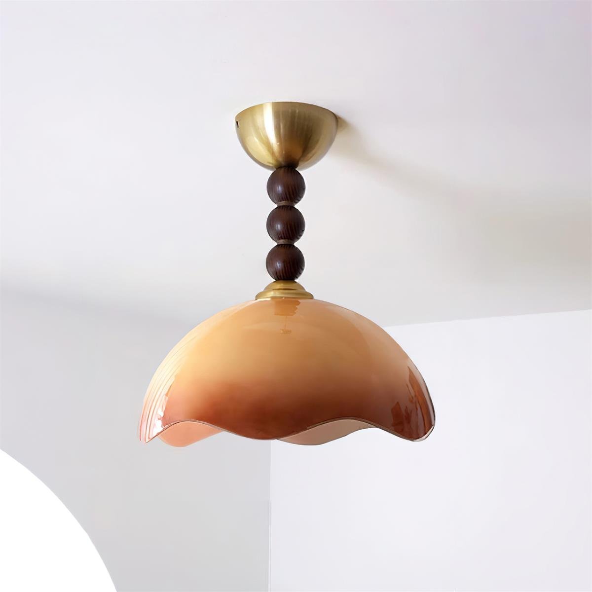 Syraeia Nordic Art Coral Glass Ceiling Lamp