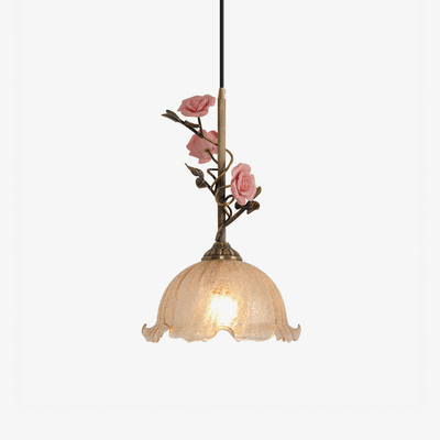 Aurelise Rose Pendant Lam