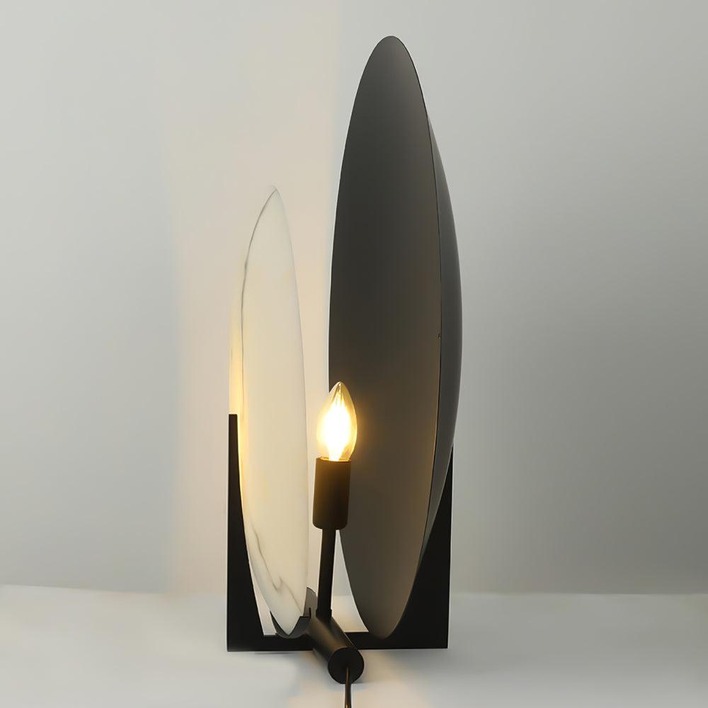 Astix Half Moon Alabaster Table Lamp