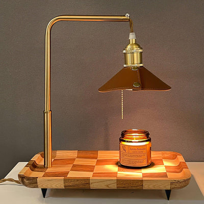 Aol Modern Wood Table Lamp