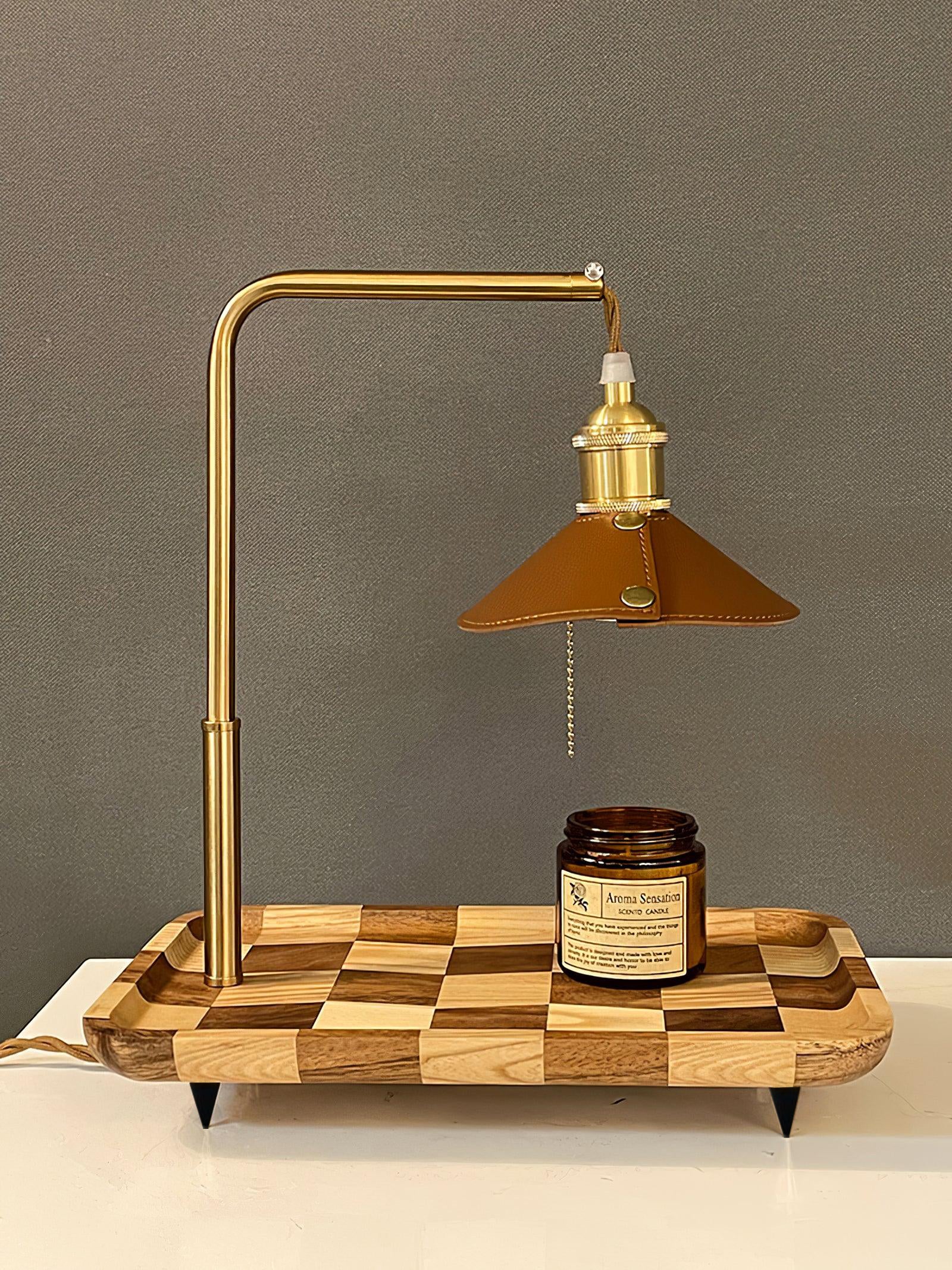 Aol Modern Wood Table Lamp