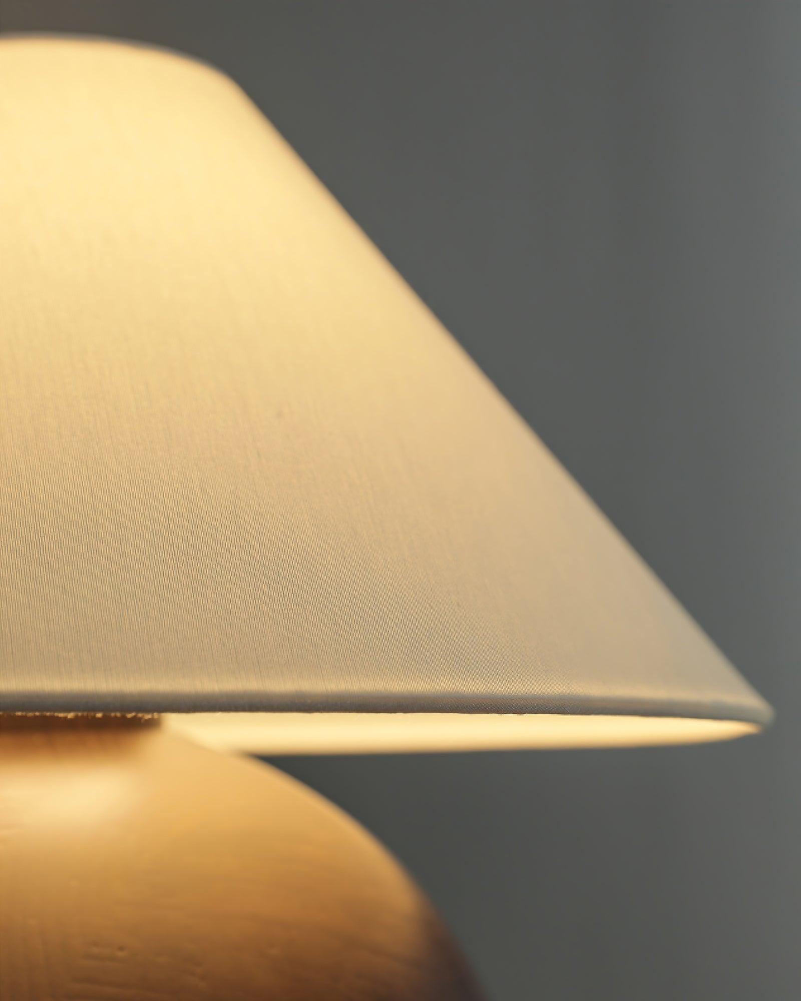 Halise Wood Organic Table Lamp