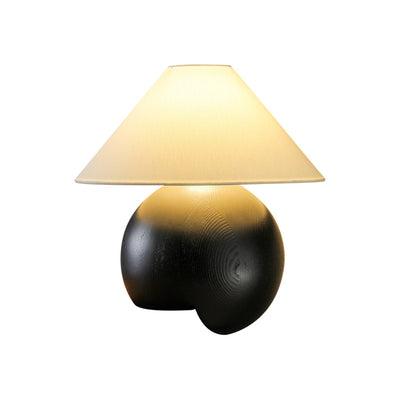 Halise Wood Organic Table Lamp