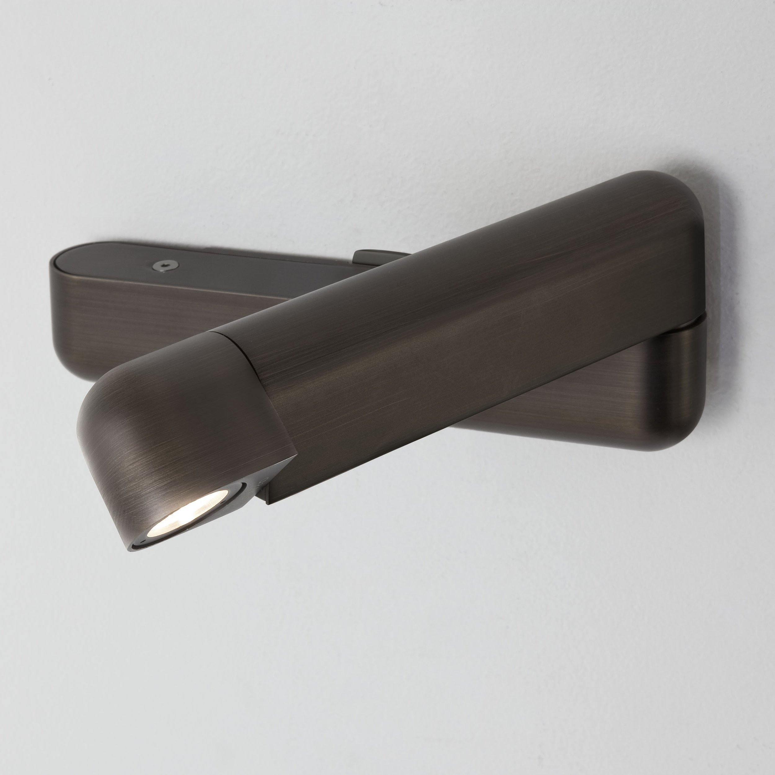Soreora Wall Lamp Black LED Adjustable USB