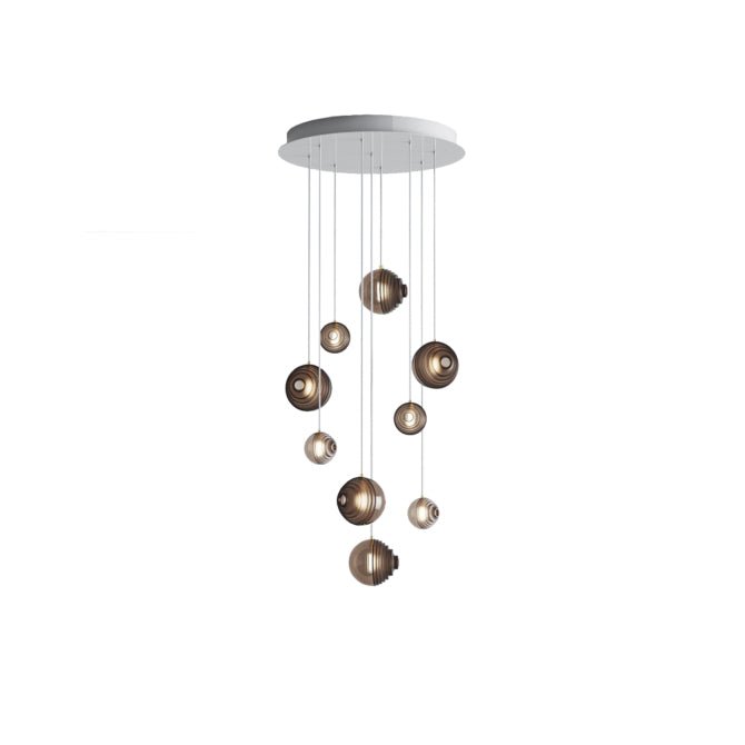Celestial Orbit  Cascade Chandelier