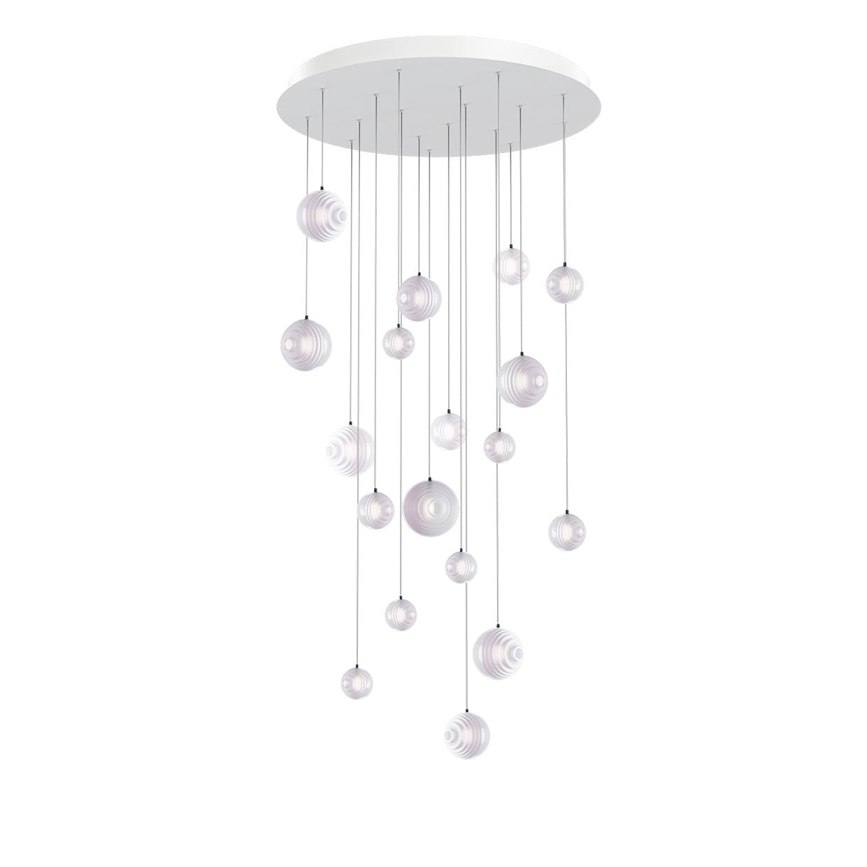 Celestial Orbit  Cascade Chandelier