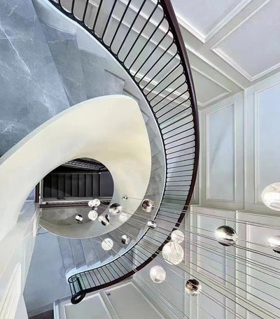Celestial Orbit  Cascade Chandelier
