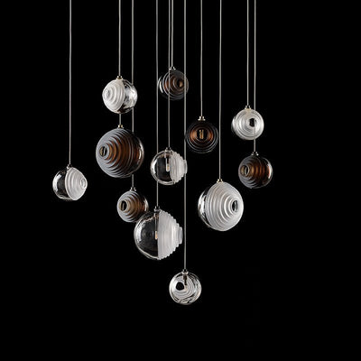 Celestial Orbit  Cascade Chandelier