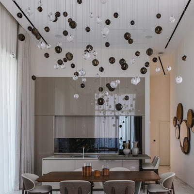 Celestial Orbit  Cascade Chandelier