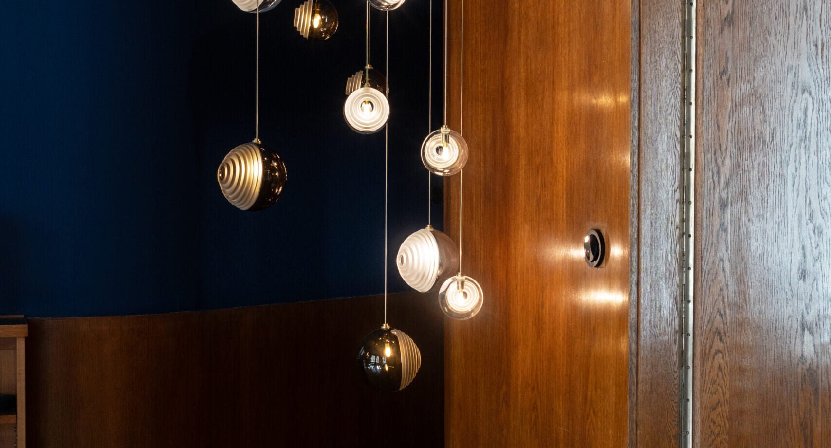 Celestial Orbit  Cascade Chandelier