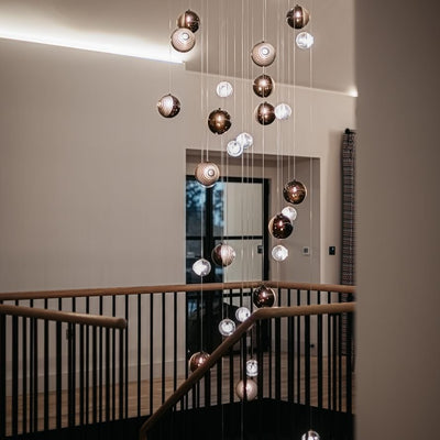 Celestial Orbit  Cascade Chandelier