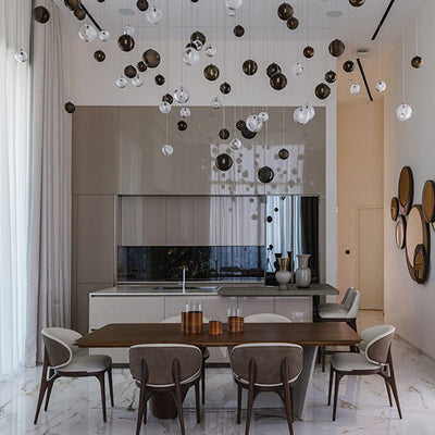 Celestial Orbit  Cascade Chandelier