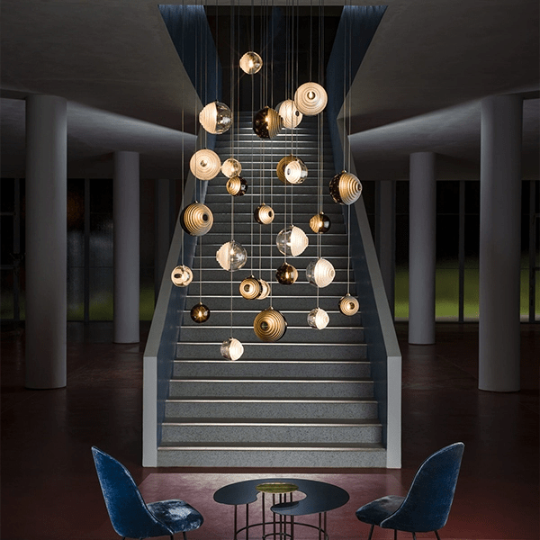 Celestial Orbit  Cascade Chandelier