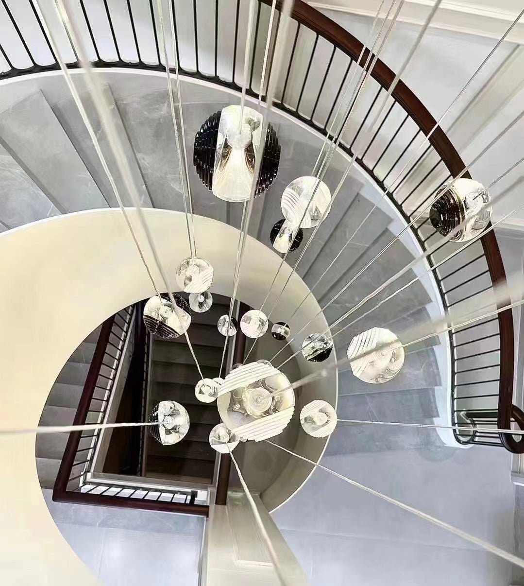 Celestial Orbit  Cascade Chandelier