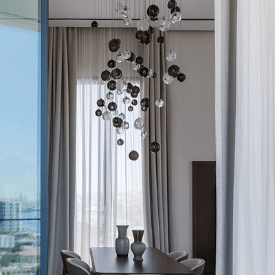 Celestial Orbit  Cascade Chandelier