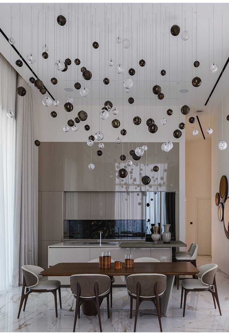 Celestial Orbit  Cascade Chandelier