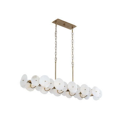 Avenoena Linear Alabaster Chandelier
