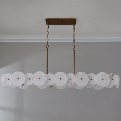 Avenoena Linear Alabaster Chandelier