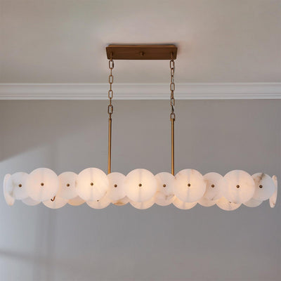 Avenoena Linear Alabaster Chandelier