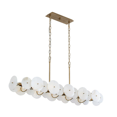 Avenoena Linear Alabaster Chandelier