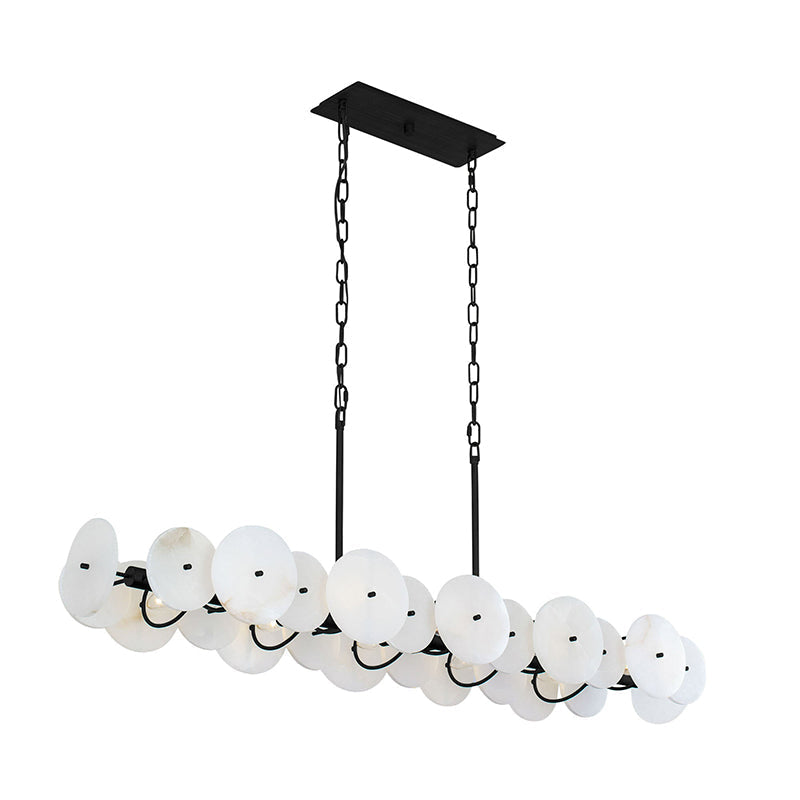 Avenoena Linear Alabaster Chandelier