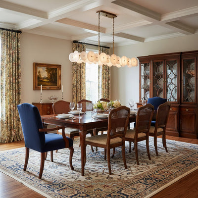 Avenoena Linear Alabaster Chandelier