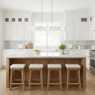 Avenoena Linear Alabaster Chandelier