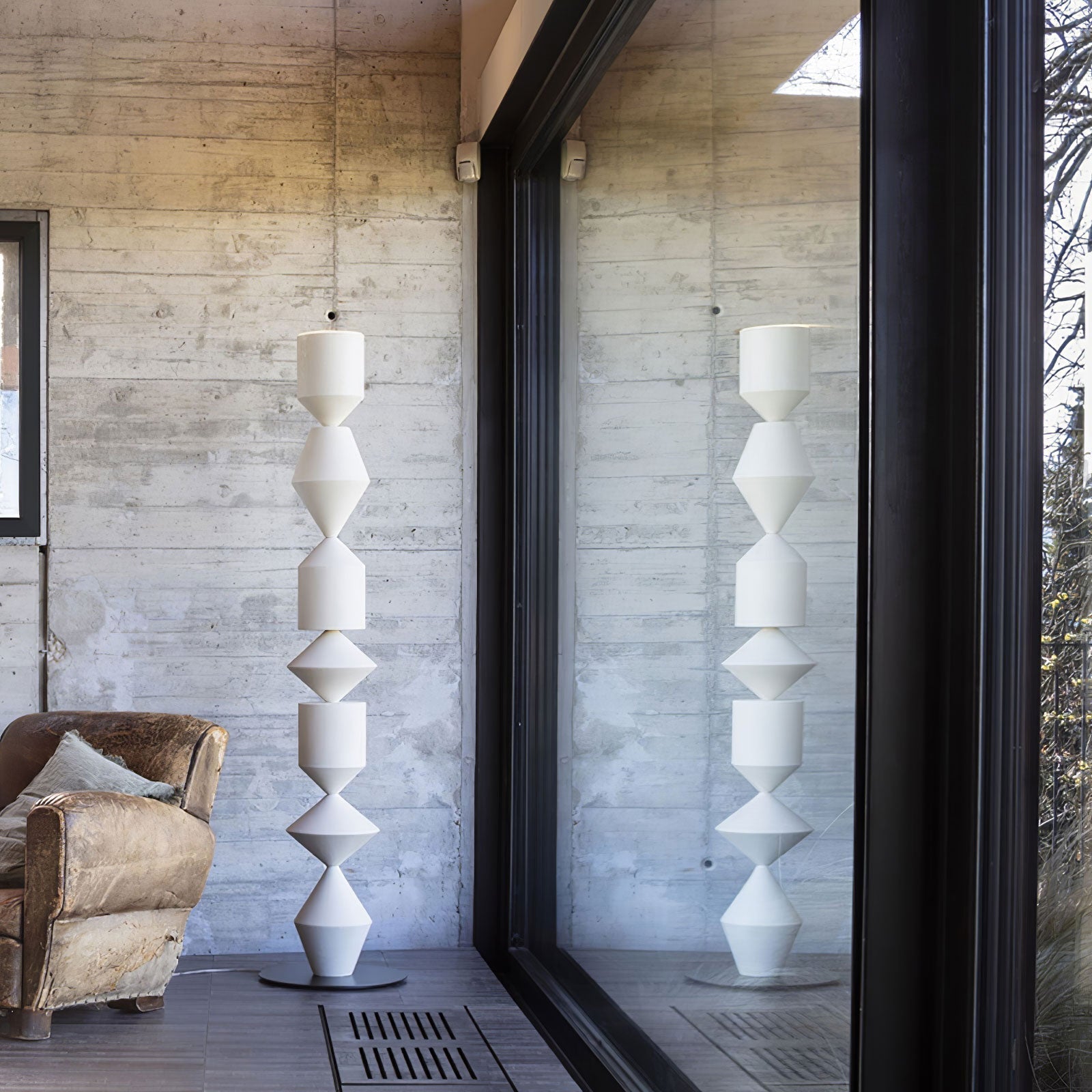 Drisen Minimalist Wood Floor Lamp