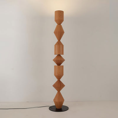 Drisen Minimalist Wood Floor Lamp