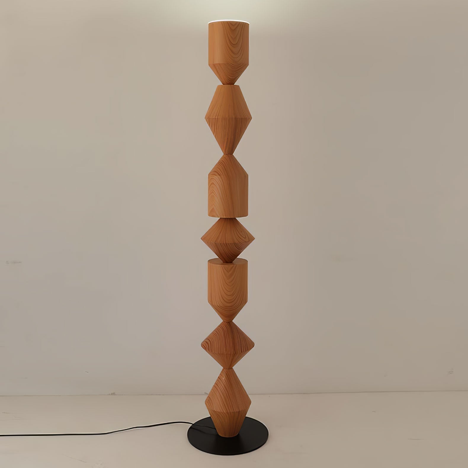 Drisen Minimalist Wood Floor Lamp