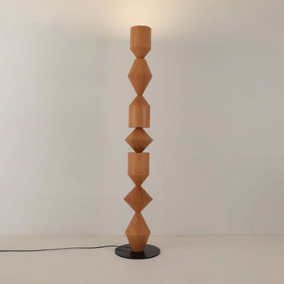 Drisen Minimalist Wood Floor Lamp