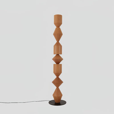 Drisen Minimalist Wood Floor Lamp