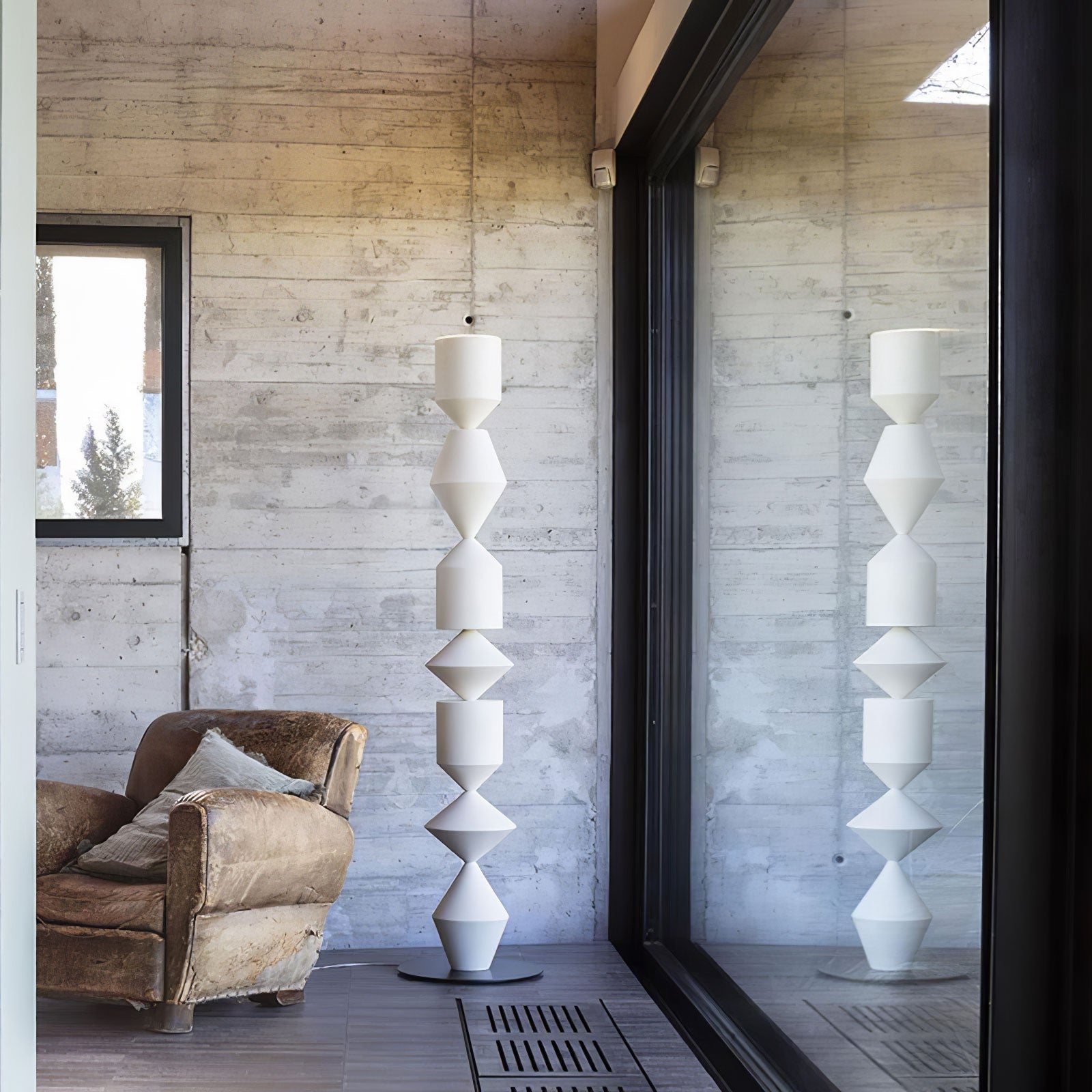 Drisen Minimalist Wood Floor Lamp
