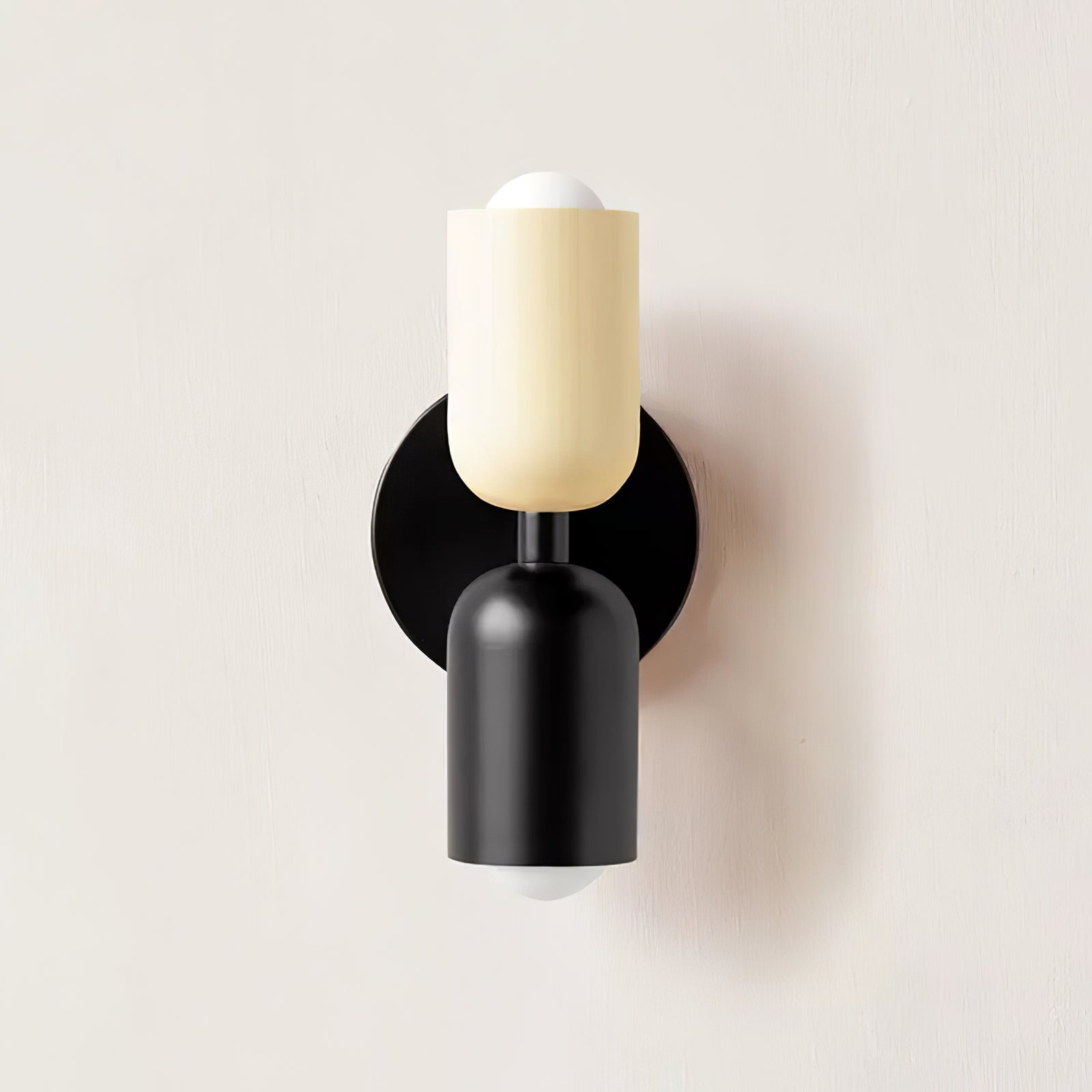 Teriielle Wall Lamp Green Black Minimalist Plug-In
