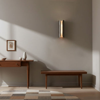Veltharo Cradled Alabaster Sconce