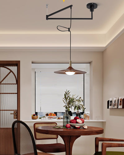 Qylor Swing Arm Pendant Lamp