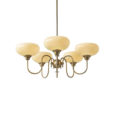 Pavenor Creamy Persimmon Chandelier