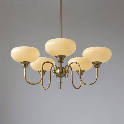 Pavenor Creamy Persimmon Chandelier