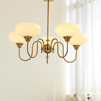 Pavenor Creamy Persimmon Chandelier