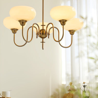 Pavenor Creamy Persimmon Chandelier