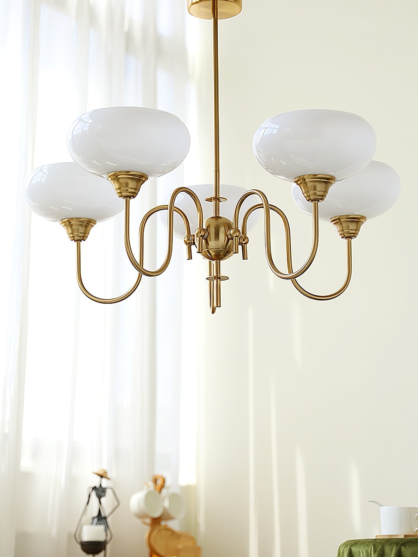 Pavenor Creamy Persimmon Chandelier