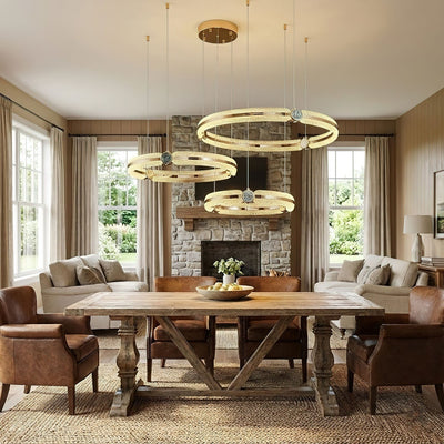 Lumoelle Halo Chandelier