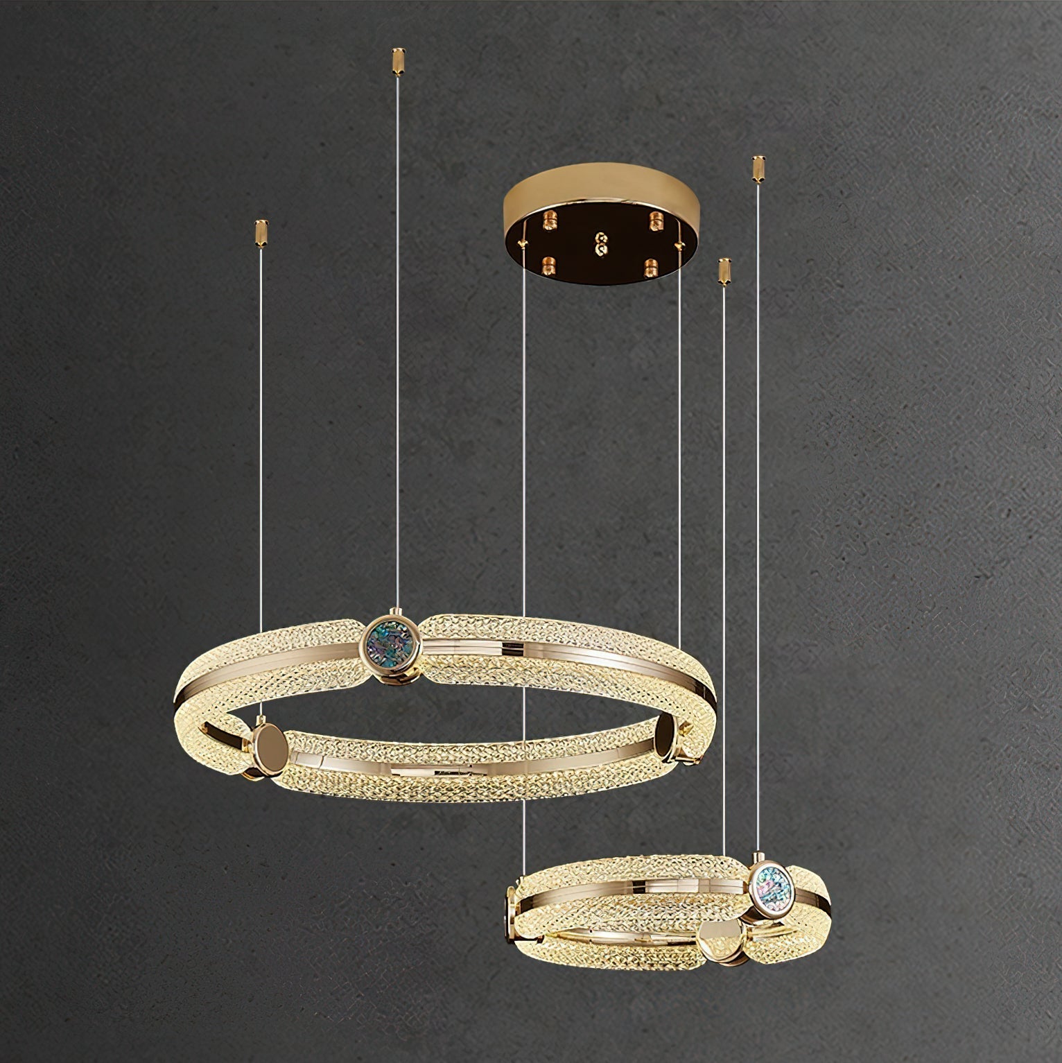 Lumoelle Halo Chandelier