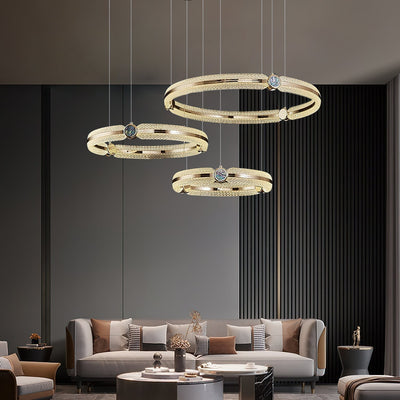 Lumoelle Halo Chandelier
