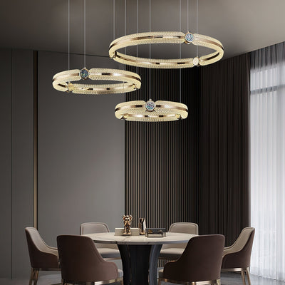 Lumoelle Halo Chandelier