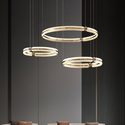 Lumoelle Halo Chandelier