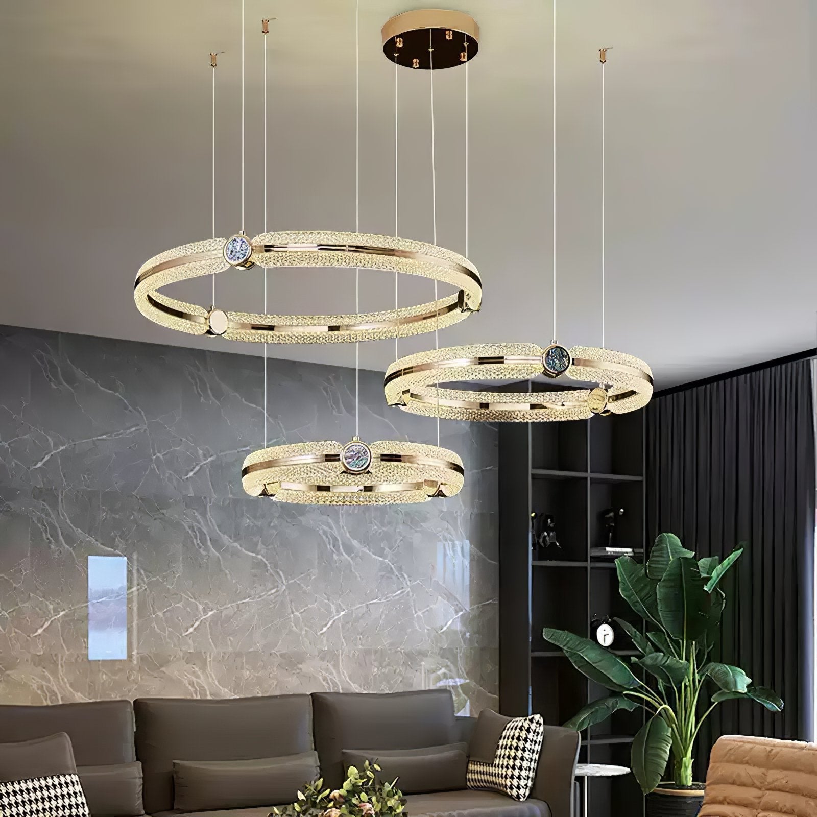 Lumoelle Halo Chandelier