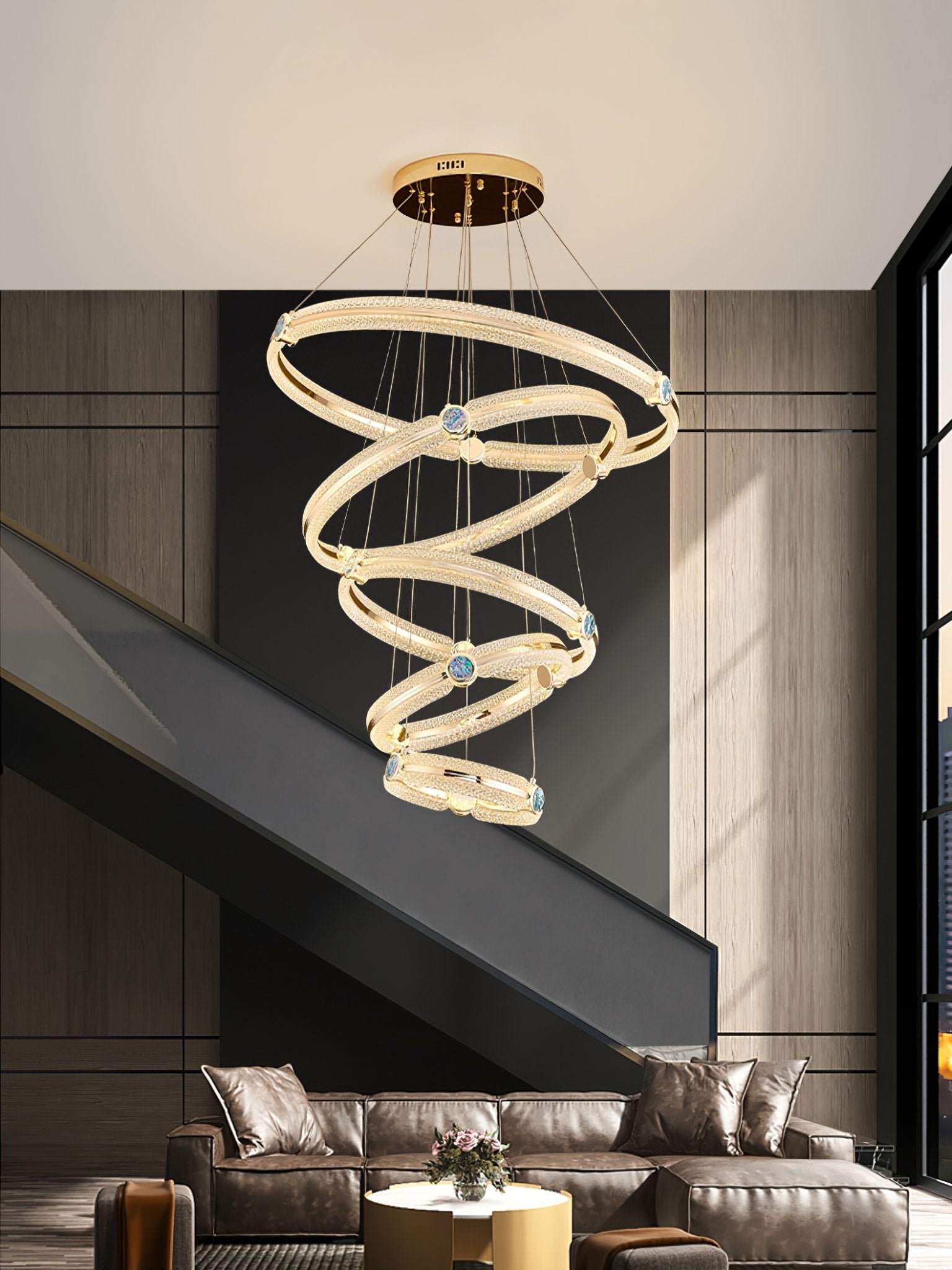 Lumoelle Halo Chandelier