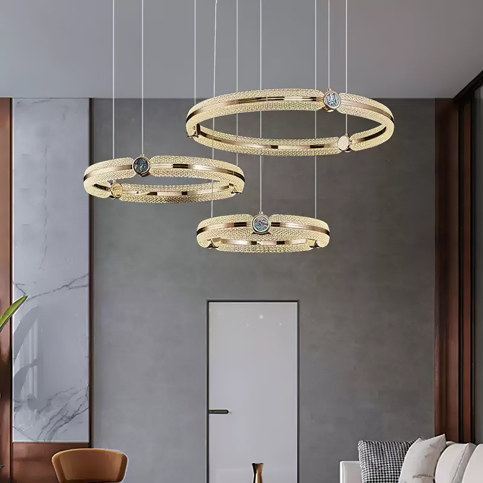 Lumoelle Halo Chandelier