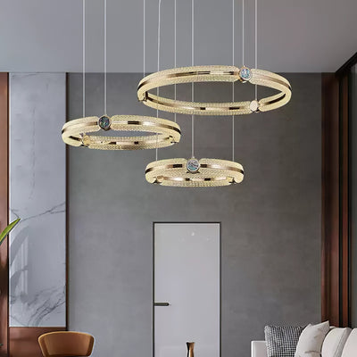 Lumoelle Halo Chandelier